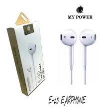 MY Power Best Quality Music Earphone E25, Highbase-with Mic,For All Mobile Device