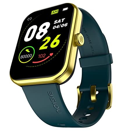 Noise Pulse 2 Max 1.85" Display, Bluetooth Calling Smart Watch, 10 Days Battery, 550 NITS Brightness, Smart DND, 100 Sports Modes, Smartwatch for Men and Women (Jade Green)