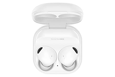 Samsung Galaxy Buds2 Pro, Bluetooth Truly Wireless in Ear Earbuds, with Noise Cancellation (White, with Mic)