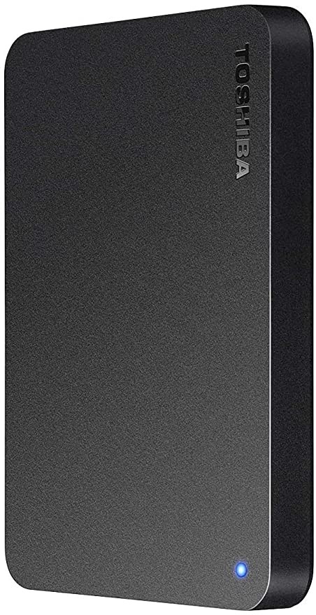 TOSHIBA Canvio Basics 1TB Portable External HDD - USB 3.2 for PC Laptop Windows and Mac, 3 Years Warranty, External Hard Drive - Black