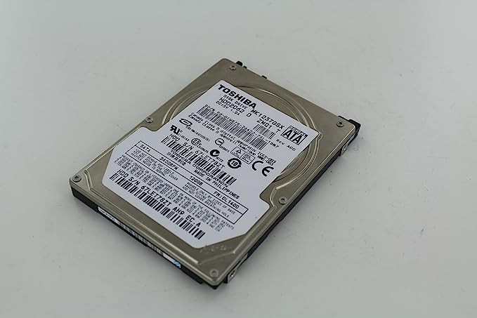 Toshiba 120GB 5400RPM SATA 2.5 inch Laptop Hard Drive HDD (MK1237GSX HDD2D62)